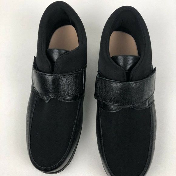 ARENI ONE Alejandro P4942 WW ( 4E) Mens COMFORT Shoes BLACK Size 9.5 - Picture 7 of 11